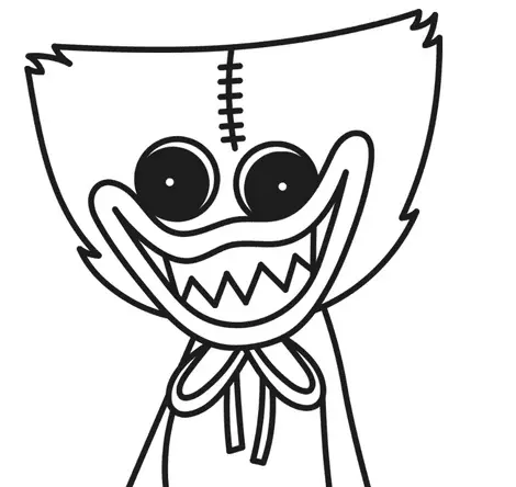 Huggy Wuggy Coloring Pages 15