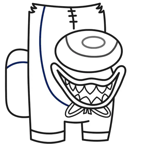 Huggy Wuggy Coloring Pages 20