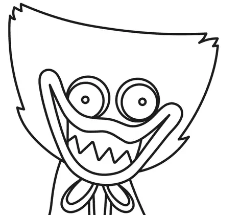 Huggy Wuggy Coloring Pages 22