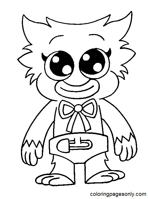 Huggy Wuggy Coloring Pages 45