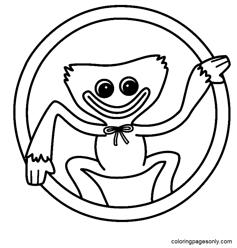 Huggy Wuggy Coloring Pages 47