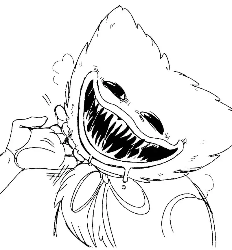 Huggy Wuggy Coloring Pages 56
