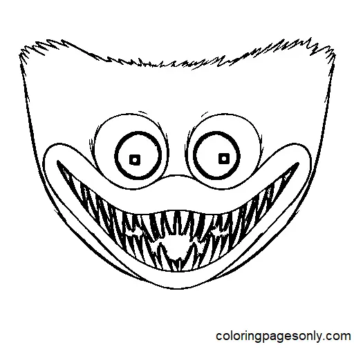 Huggy Wuggy Coloring Pages 69