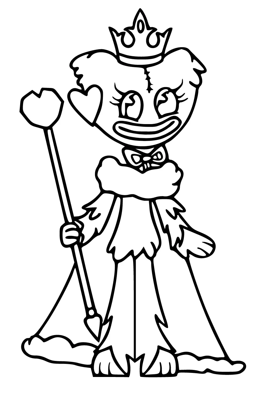 Huggy Wuggy Coloring Pages 71