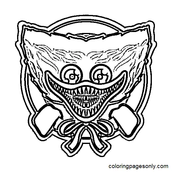 Huggy Wuggy Coloring Pages 93