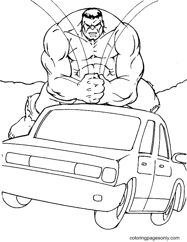 Hulk Coloring Pages 28