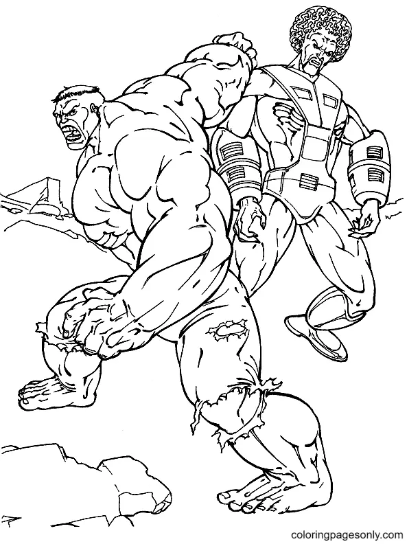 Hulk Coloring Pages 54