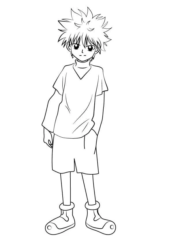 Hunter x Hunter Coloring Pages 14