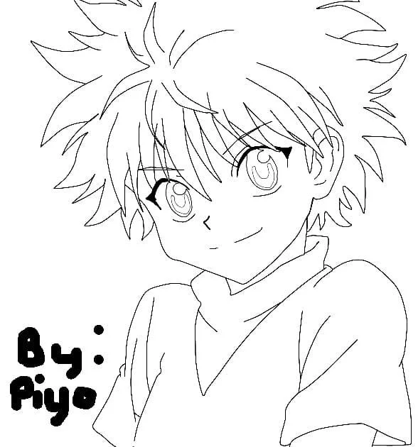 Hunter x Hunter Coloring Pages 21