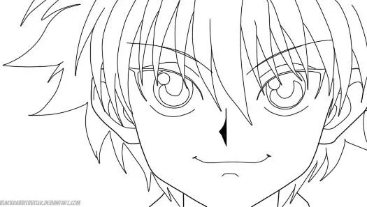 Hunter x Hunter Coloring Pages 5
