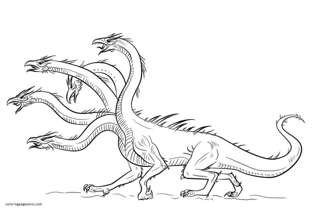 Hydra Coloring Pages 15