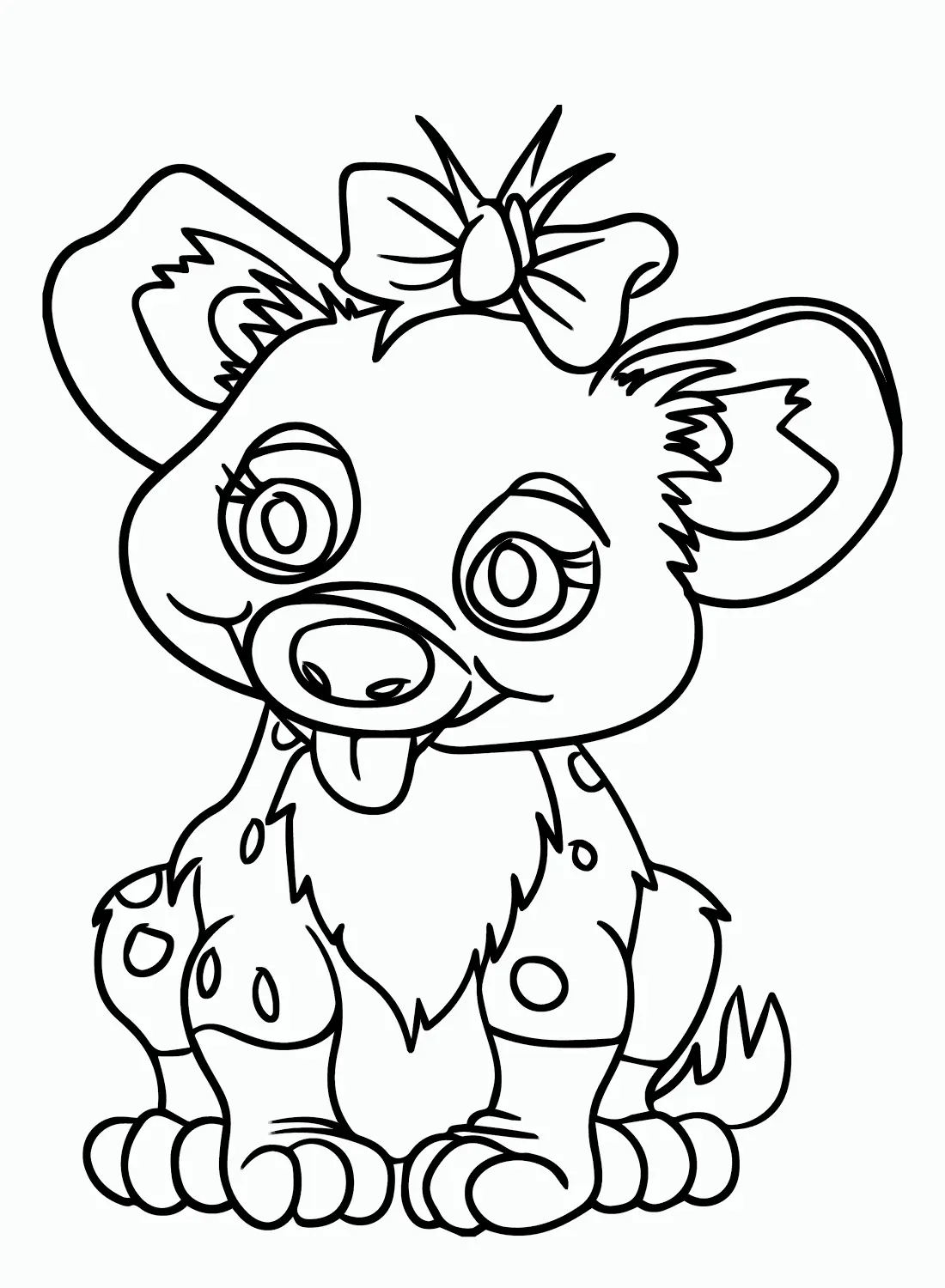 Hyena Ausmalbilder 20