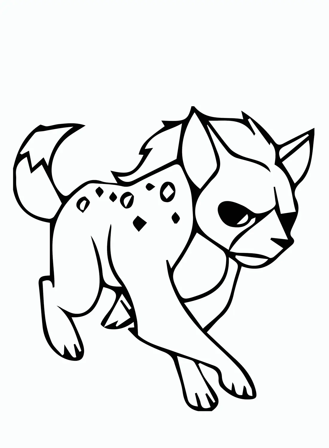 Hyena Ausmalbilder 21