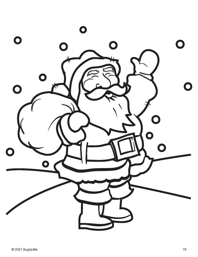 Navidad De Veo Veo Para Colorear 13