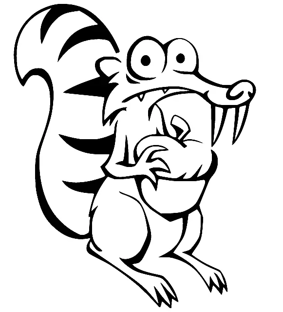 Ice Age Coloring Pages 12