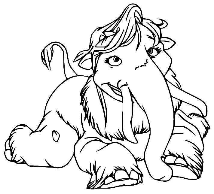 Ice Age Coloring Pages 14
