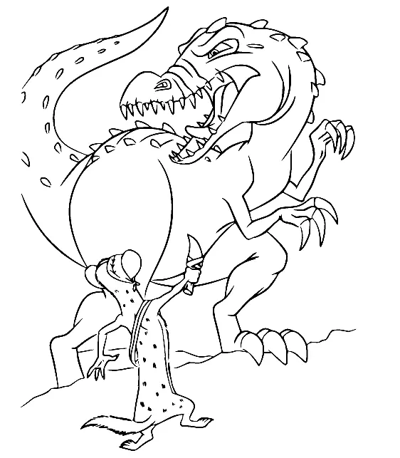 Ice Age Coloring Pages 15