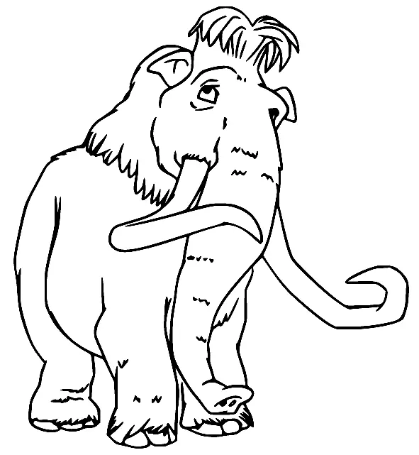 Ice Age Coloring Pages 16