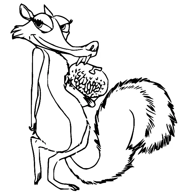 Ice Age Coloring Pages 20