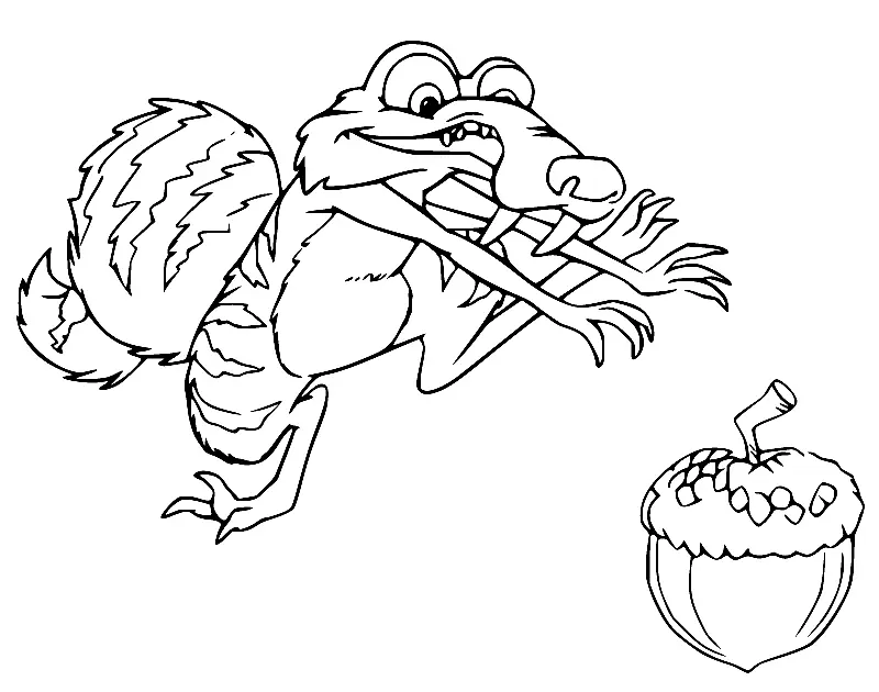 Ice Age Coloring Pages 21