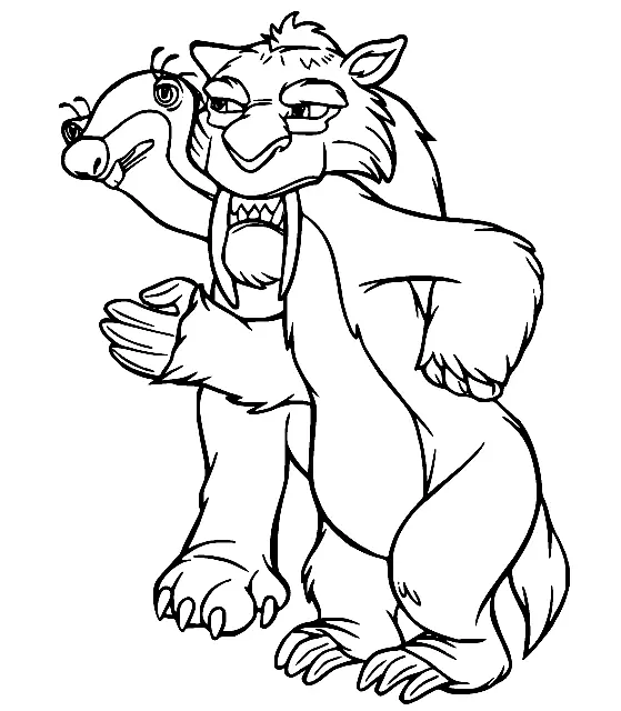 Ice Age Coloring Pages 29