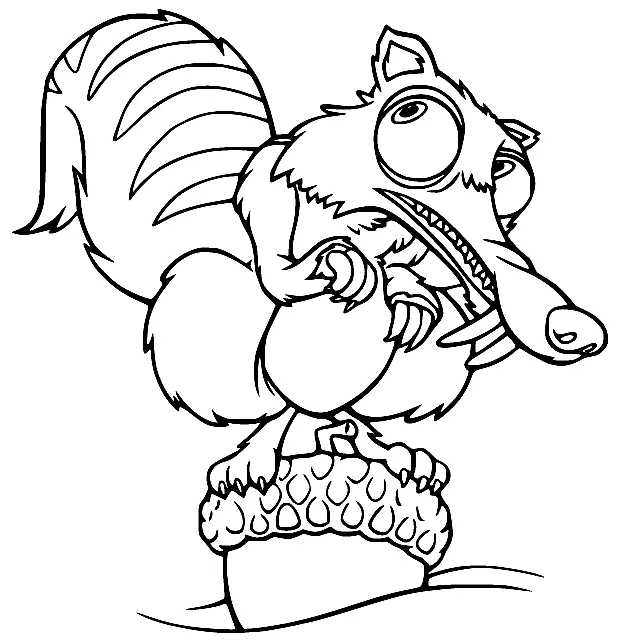 Ice Age Coloring Pages 3
