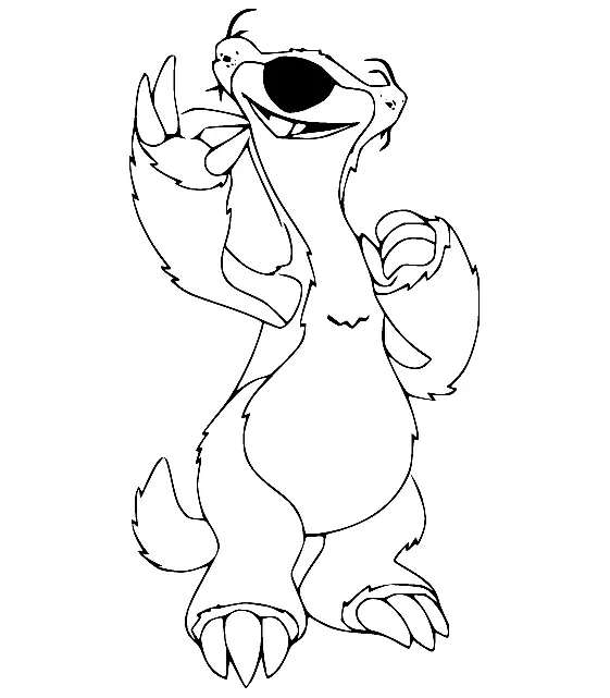 Ice Age Coloring Pages 30