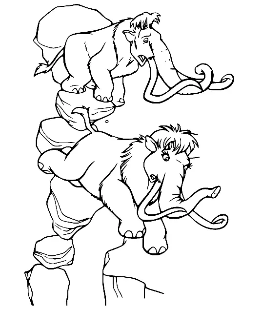 Ice Age Coloring Pages 31