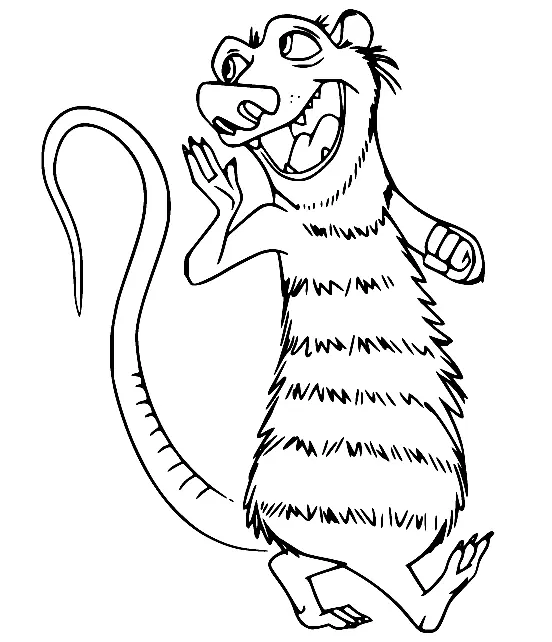 Ice Age Coloring Pages 32