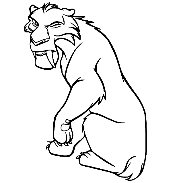 Ice Age Coloring Pages 34