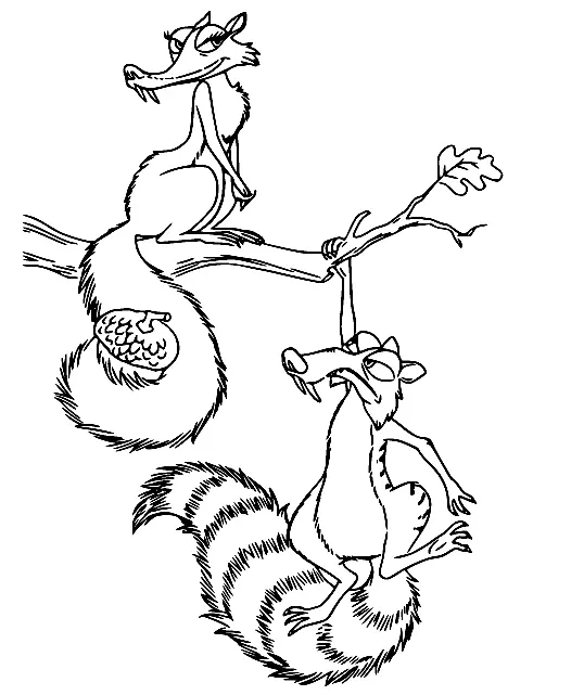 Ice Age Coloring Pages 35