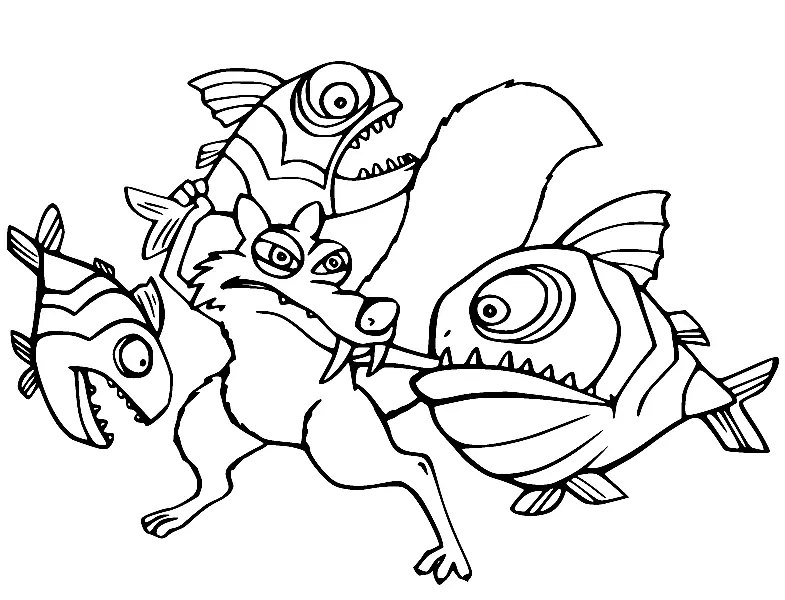 Ice Age Coloring Pages 36