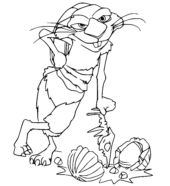 Ice Age Coloring Pages 40