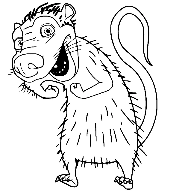Ice Age Coloring Pages 43