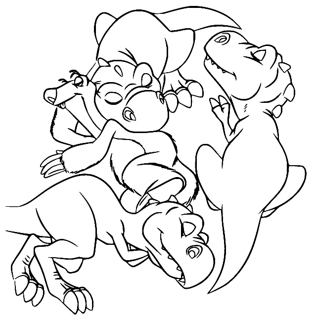 Ice Age Coloring Pages 48