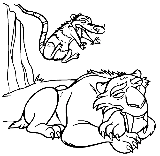 Ice Age Coloring Pages 50