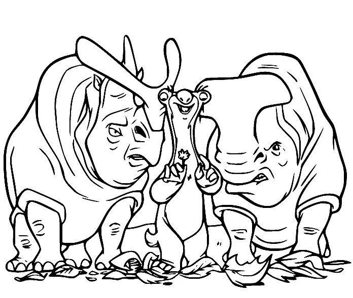 Ice Age Coloring Pages 55
