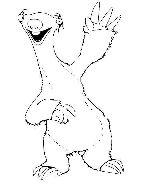 Ice Age Coloring Pages 61