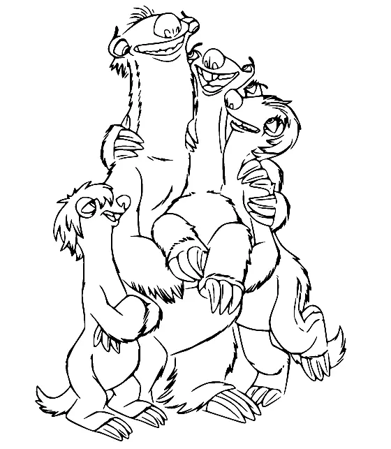 Ice Age Coloring Pages 64