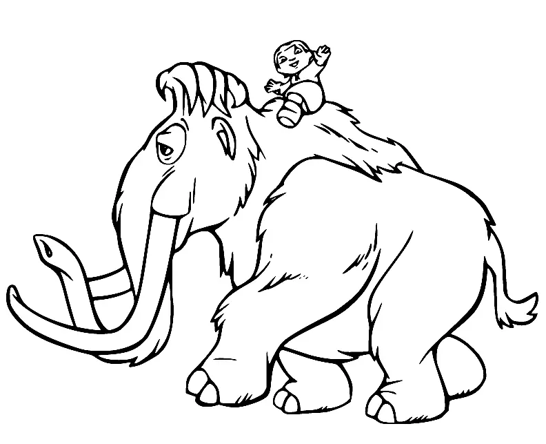 Ice Age Coloring Pages 7
