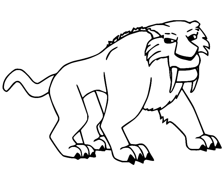 Ice Age Coloring Pages 8