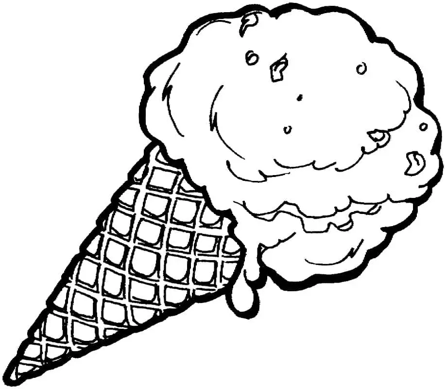 Ice Cream Coloring Pages 29