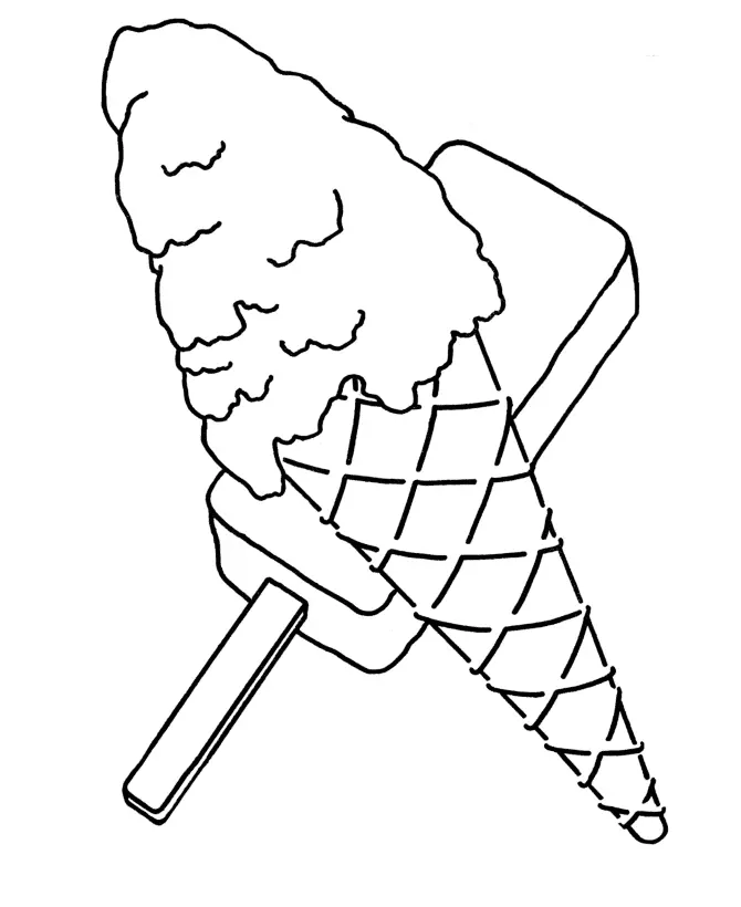 Ice Cream Coloring Pages 51