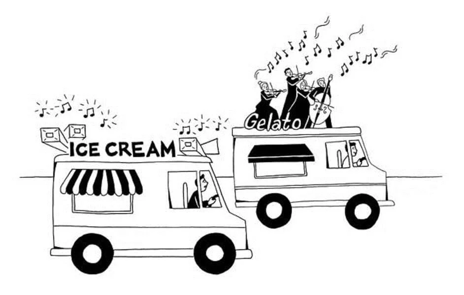 Desenhos de Caminhao de Sorvete Para Colorir 15