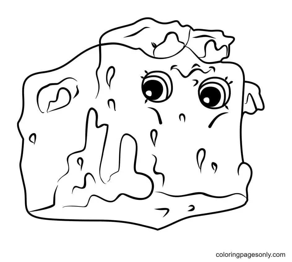 Cubitos De Hielo Para Colorear