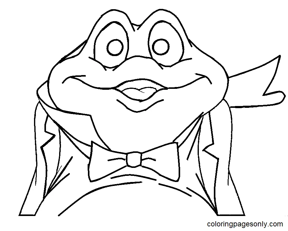 Ichabod Y El Sr Sapo Para Colorear