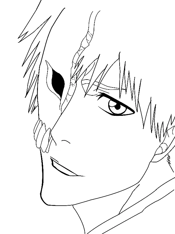 Desenhos de Ichigo Para Colorir 11