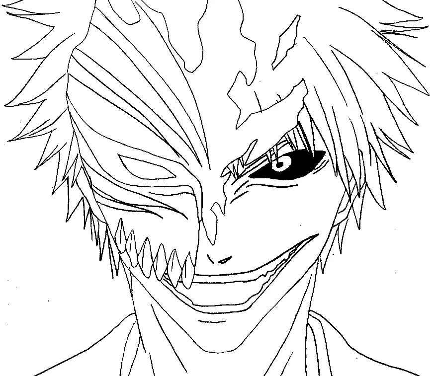 Desenhos de Ichigo Para Colorir 2