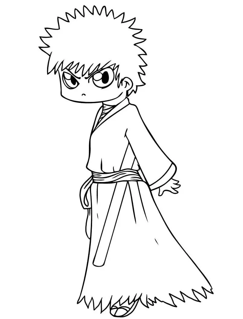 Desenhos de Ichigo Para Colorir 26