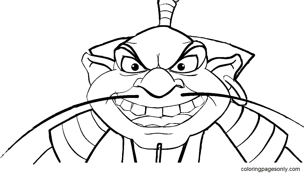 Ilya Muromets i Solovey Razboynik Coloring Pages 1